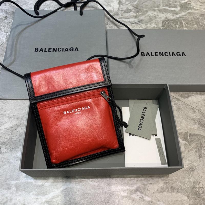 Balenciaga Bags 532298 Small letters with red and black edges